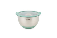 IRO Bol de acero inoxidable 1500 ml con tapa