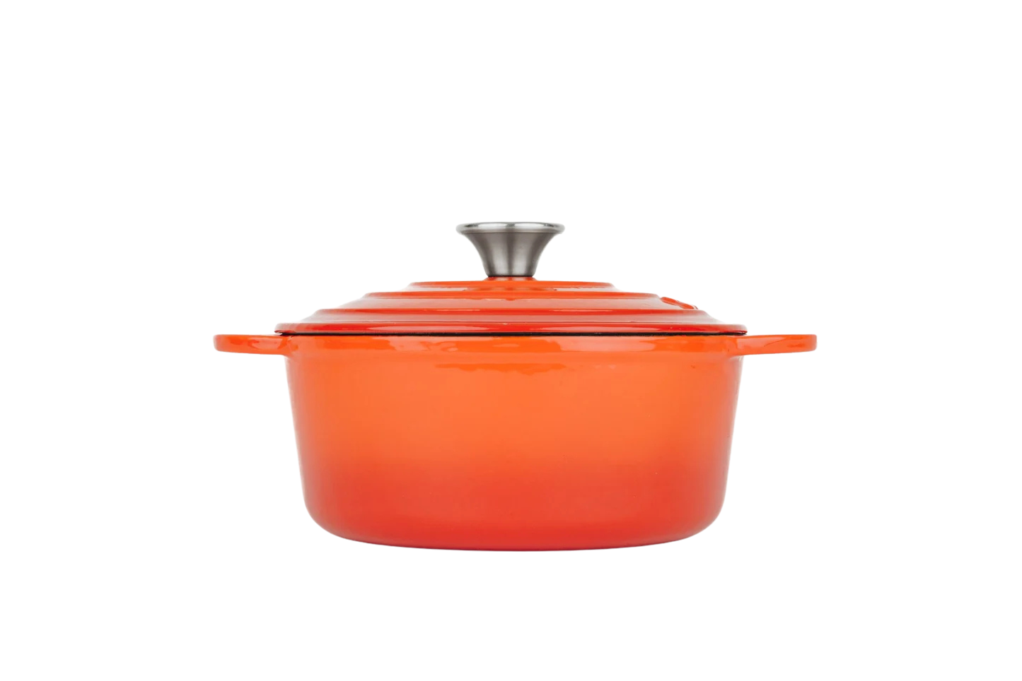 Cocotte ovalada de hierro fundido naranja 3,35 litros