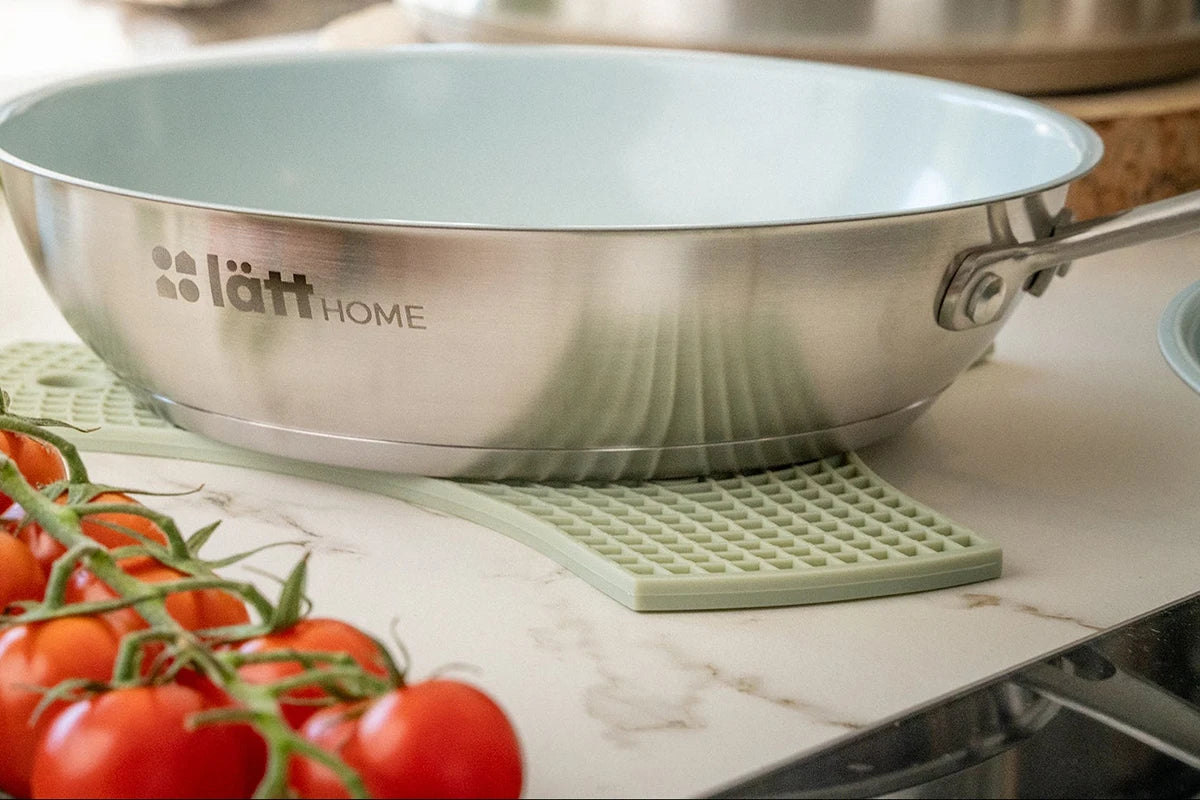 sarten antiadherente de acero inoxidable